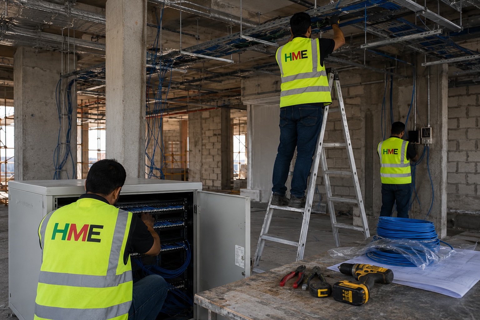Structured cabling infrastructure for development projects across the UAE and Oman