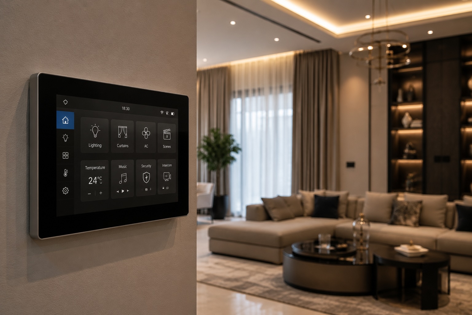 Smart home automation system installation across the UAE and Oman