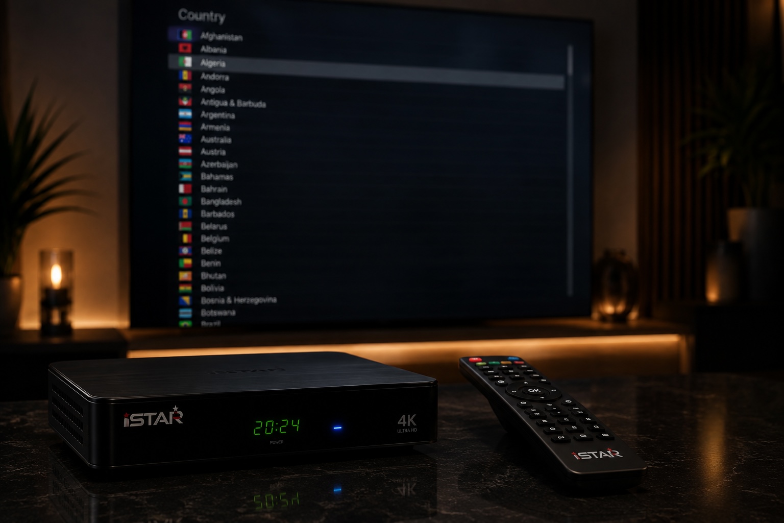 IPTV Smart TV box and satellite system installation by HME